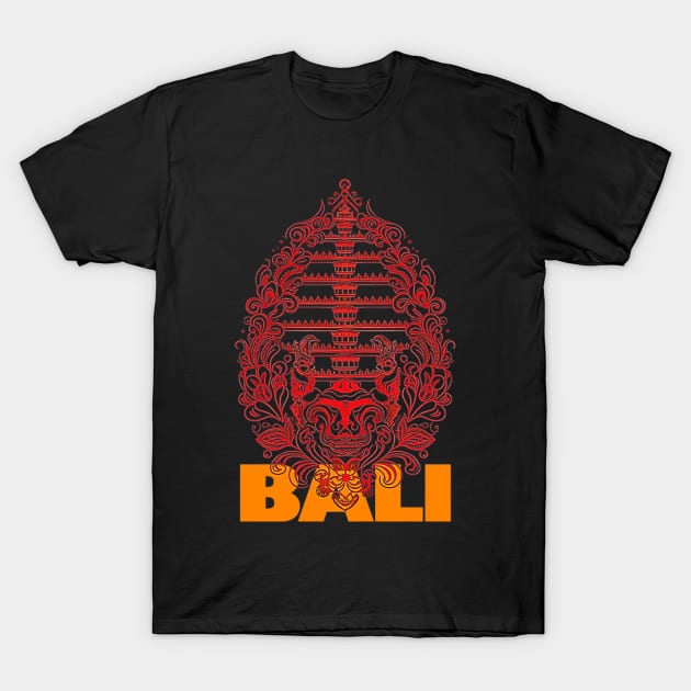 Bali Island Indonesia T-Shirt by likbatonboot